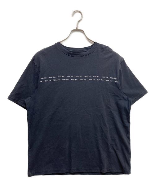 Matin Kim（マーティン・キム）Matin Kim (マーティン・キム) プリントTシャツ ネイビー サイズ:Fの古着・服飾アイテム