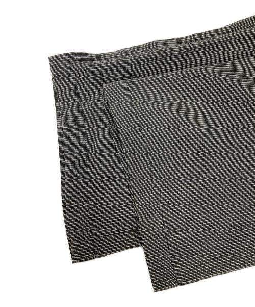 GAULTIER HOMME OBIET（ゴルチェオムオブジェ）GAULTIER HOMME OBIET (ゴルチェオムオブジェ) ストライプパンツ ブラック サイズ:76の古着・服飾アイテム