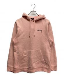 stussy（ステューシー）の古着「バックロゴパーカー」｜ピンク