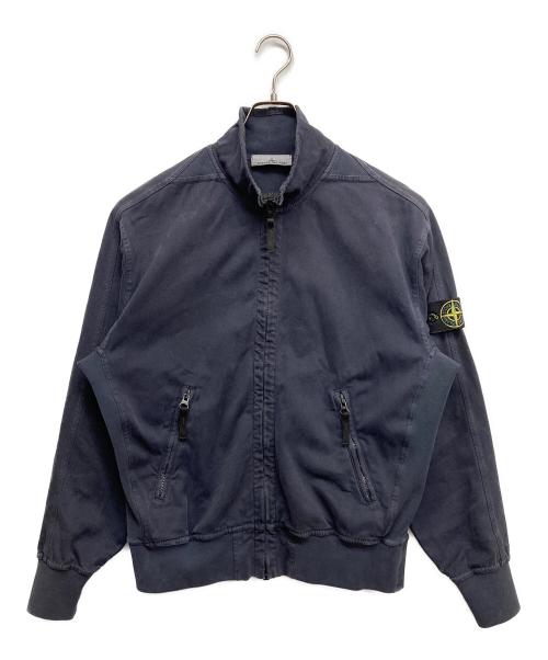 STONE ISLAND（ストーンアイランド）STONE ISLAND (ストーンアイランド) ZIP UP CARDIGAN ネイビー サイズ:Mの古着・服飾アイテム