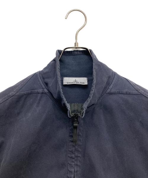 STONE ISLAND（ストーンアイランド）STONE ISLAND (ストーンアイランド) ZIP UP CARDIGAN ネイビー サイズ:Mの古着・服飾アイテム