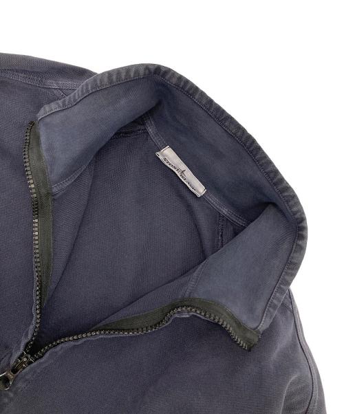 STONE ISLAND（ストーンアイランド）STONE ISLAND (ストーンアイランド) ZIP UP CARDIGAN ネイビー サイズ:Mの古着・服飾アイテム