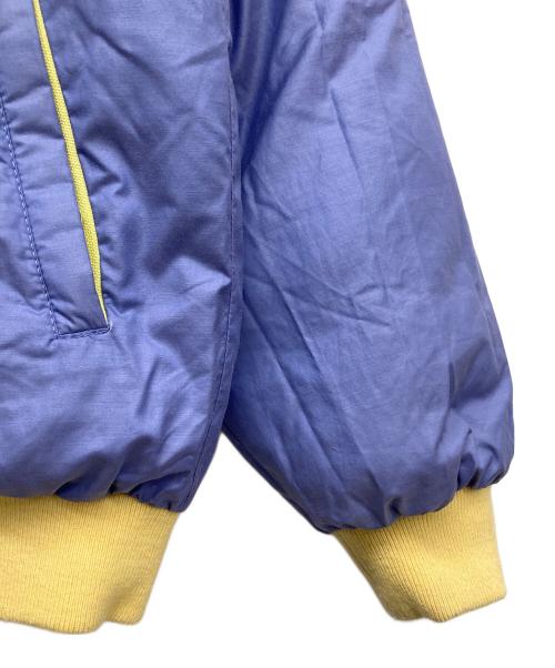 MONCLER（モンクレール）MONCLER (モンクレール) リバーシブルダウンジャケット イエロー×パープル サイズ:胸囲85/身長160の古着・服飾アイテム