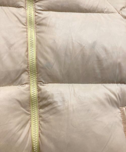 MONCLER（モンクレール）MONCLER (モンクレール) リバーシブルダウンジャケット イエロー×パープル サイズ:胸囲85/身長160の古着・服飾アイテム
