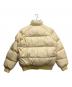 MONCLER (モンクレール) リバーシブルダウンジャケット イエロー×パープル サイズ:胸囲85/身長160：12000円