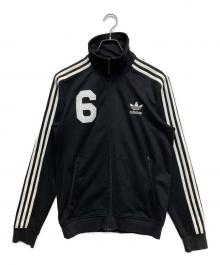 adidas（アディダス）の古着「トラックジャケット」｜ホワイト×ブラック
