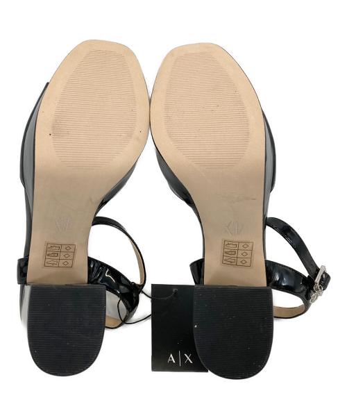 ARMANI EXCHANGE（アルマーニ エクスチェンジ）ARMANI EXCHANGE (アルマーニ エクスチェンジ) ヒールパンプス ブラック サイズ:US7の古着・服飾アイテム