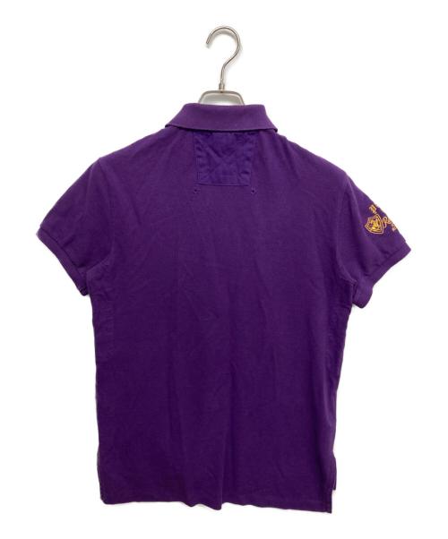POLO RALPH LAUREN（ポロ・ラルフローレン）POLO RALPH LAUREN (ポロ・ラルフローレン) ナンバリングポロシャツ パープル サイズ:Sの古着・服飾アイテム