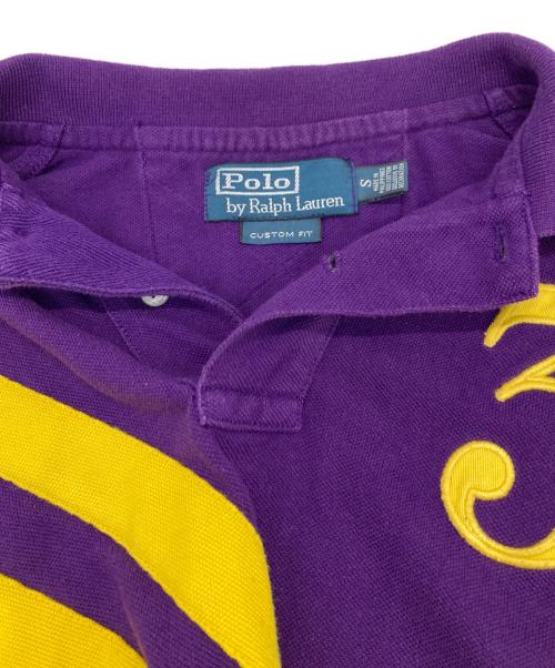 POLO RALPH LAUREN（ポロ・ラルフローレン）POLO RALPH LAUREN (ポロ・ラルフローレン) ナンバリングポロシャツ パープル サイズ:Sの古着・服飾アイテム