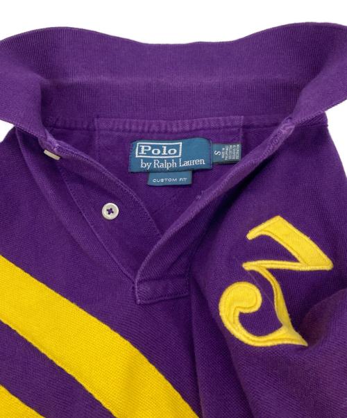 POLO RALPH LAUREN（ポロ・ラルフローレン）POLO RALPH LAUREN (ポロ・ラルフローレン) ナンバリングポロシャツ パープル サイズ:Sの古着・服飾アイテム