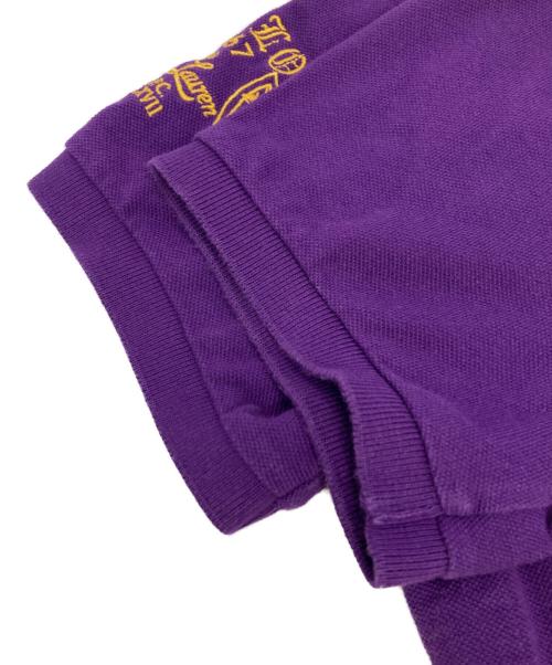 POLO RALPH LAUREN（ポロ・ラルフローレン）POLO RALPH LAUREN (ポロ・ラルフローレン) ナンバリングポロシャツ パープル サイズ:Sの古着・服飾アイテム