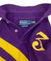 中古・古着 POLO RALPH LAUREN (ポロ・ラルフローレン) ナンバリングポロシャツ パープル サイズ:S：5000円