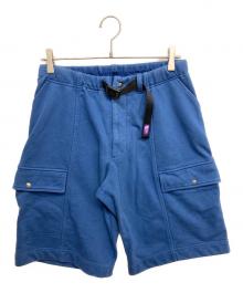 THE NORTH FACE（ザ ノース フェイス）の古着「High Bulky French Terry Field Shorts」｜ブルー