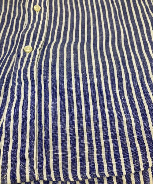 POLO RALPH LAUREN（ポロ・ラルフローレン）POLO RALPH LAUREN (ポロ・ラルフローレン) L/Sリネンシャツ ブルー サイズ:Mの古着・服飾アイテム