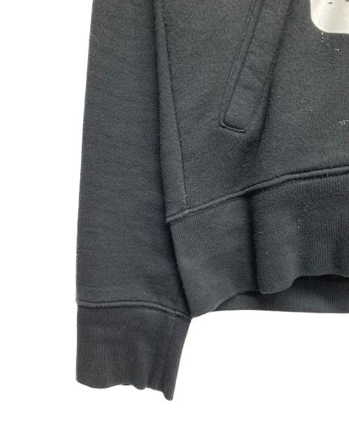 DIESEL（ディーゼル）DIESEL (ディーゼル) プリントパーカー ホワイト×ブラック サイズ:Sの古着・服飾アイテム