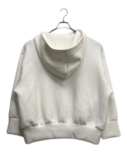 Snidel（スナイデル）Snidel (スナイデル) ジップパーカー ホワイト サイズ:FREEの古着・服飾アイテム
