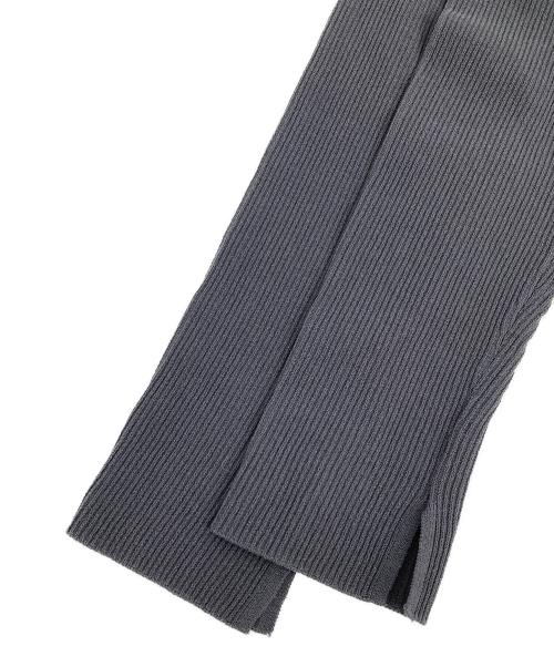 CELFORD（セルフォード）CELFORD (セルフォード) カリグラフィーロゴニットプルオーバー ホワイト×グレー サイズ:Fの古着・服飾アイテム