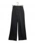 CLANE（クラネ）の古着「TUCK HERRINGBONE SLACKS」｜グレー