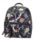 RADLEY LONDON×SANDERSONラドリーロンドン×）の古着「ROSLYN リュック」｜ネイビー