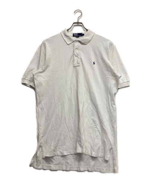 POLO RALPH LAUREN（ポロ・ラルフローレン）POLO RALPH LAUREN (ポロ・ラルフローレン) 半袖ポロシャツ ホワイト サイズ:Lの古着・服飾アイテム