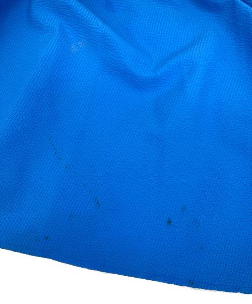 ANAYI（アナイ）ANAYI (アナイ) サッカーストレッチパフ袖ワンピース ブルー サイズ:36の古着・服飾アイテム