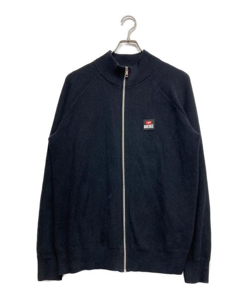 DIESEL（ディーゼル）DIESEL (ディーゼル) ドライバーズニット ブラック サイズ:Mの古着・服飾アイテム