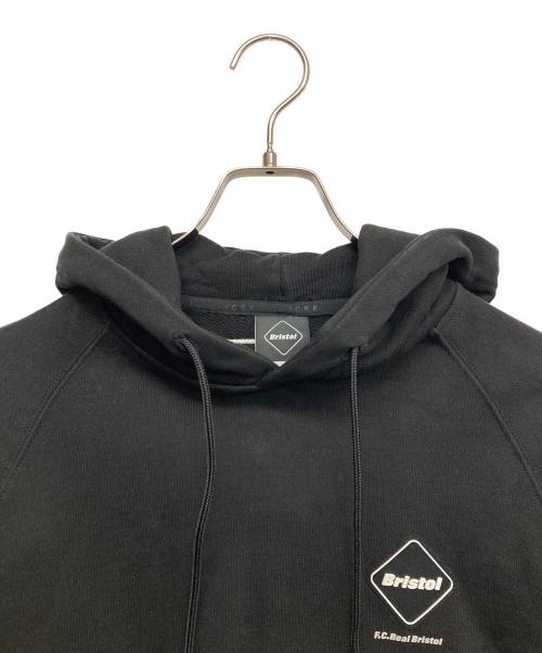 Bristol（ブリストル）Bristol (ブリストル) BIG LOGO BAGGY SWEAT HOODIE ブラック サイズ:Mの古着・服飾アイテム