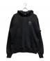 Bristol（ブリストル）の古着「BIG LOGO BAGGY SWEAT HOODIE」｜ブラック