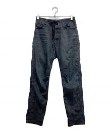 DIESEL（ディーゼル）の古着「デニムジョガーパンツ」｜ブラック