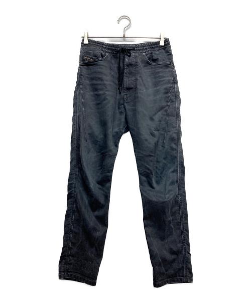 DIESEL（ディーゼル）DIESEL (ディーゼル) デニムジョガーパンツ ブラック サイズ:26の古着・服飾アイテム