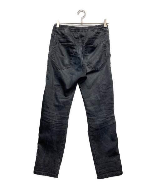 DIESEL（ディーゼル）DIESEL (ディーゼル) デニムジョガーパンツ ブラック サイズ:26の古着・服飾アイテム
