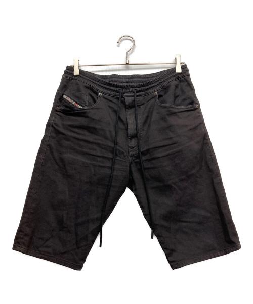 DIESEL（ディーゼル）DIESEL (ディーゼル) ハーフパンツ ブラック サイズ:30の古着・服飾アイテム