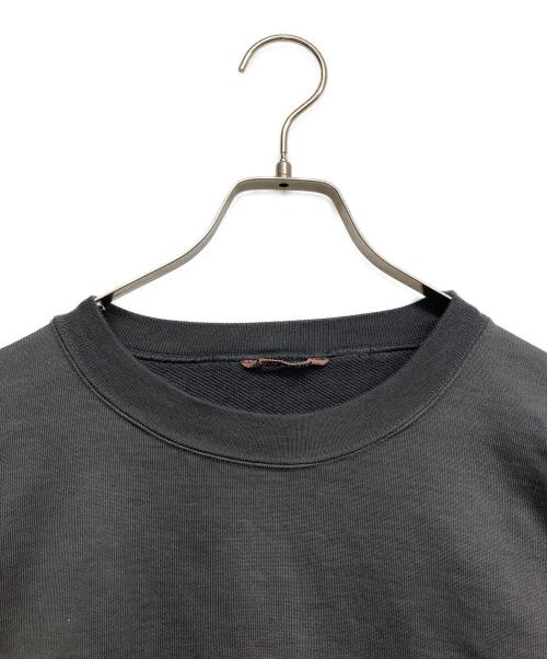 AURALEE（オーラリー）AURALEE (オーラリー) ORGANIC COTTON COMPACT GRADATION DYED SWEAT グレー サイズ:5の古着・服飾アイテム