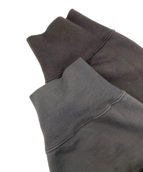 AURALEE（オーラリー）AURALEE (オーラリー) ORGANIC COTTON COMPACT GRADATION DYED SWEAT グレー サイズ:5の古着・服飾アイテム