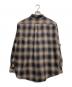 NORTHWEST BLUE (ノースウェストブルー) オンブレチェックネルシャツ ブラウン サイズ:XL：6000円