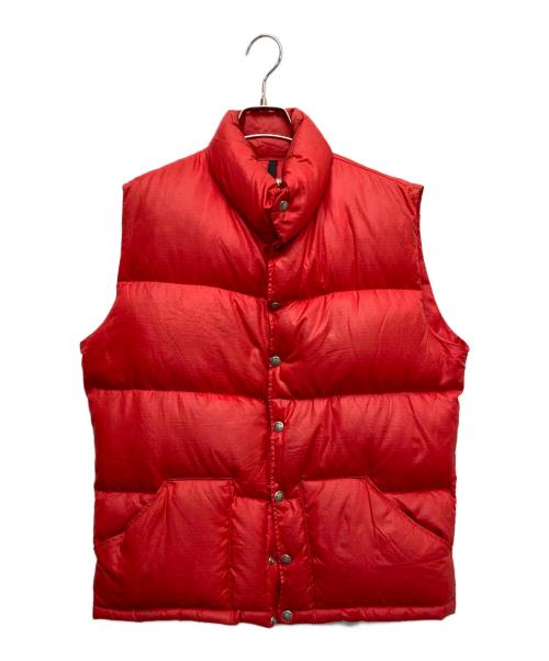THE NORTH FACE（ザ ノース フェイス）THE NORTH FACE (ザ ノース フェイス) ダウンベスト レッド サイズ:Mの古着・服飾アイテム