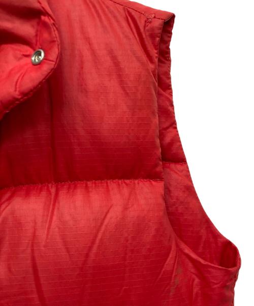 THE NORTH FACE（ザ ノース フェイス）THE NORTH FACE (ザ ノース フェイス) ダウンベスト レッド サイズ:Mの古着・服飾アイテム
