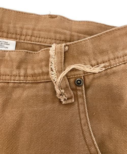 KEY（キー）KEY (キー) ダックペインターパンツ ブラウン サイズ:36×32の古着・服飾アイテム