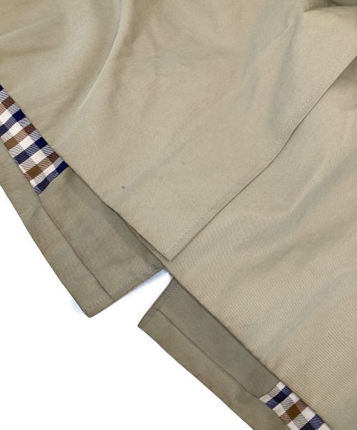Aquascutum（アクアスキュータム）Aquascutum (アクアスキュータム) トレンチコート ベージュ サイズ:Mの古着・服飾アイテム