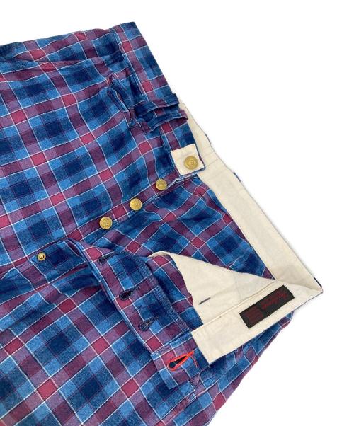 anachronorm（アナクロノーム）anachronorm (アナクロノーム) パジャマパンツ ブルー サイズ:32の古着・服飾アイテム