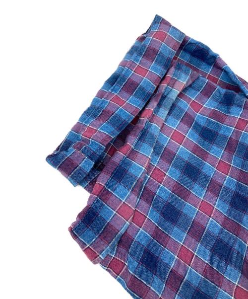 anachronorm（アナクロノーム）anachronorm (アナクロノーム) パジャマパンツ ブルー サイズ:32の古着・服飾アイテム
