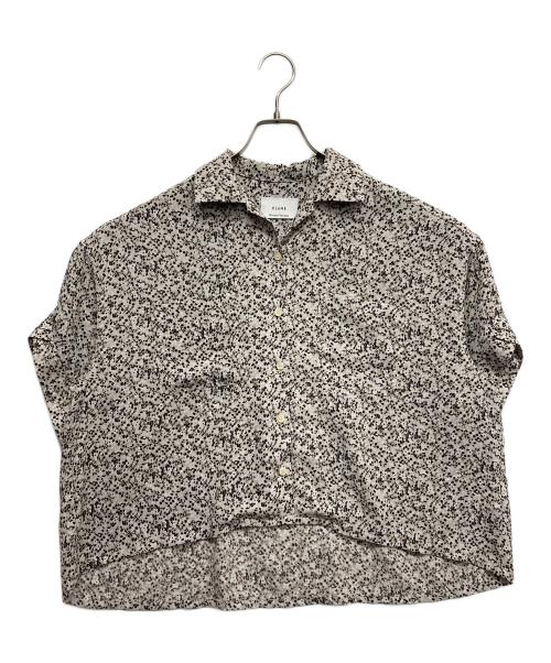 CLANE（クラネ）CLANE (クラネ) MINAMI TANAKA (ミナミ タナカ) CIRCLE FLOWER TOPS ホワイト サイズ:1の古着・服飾アイテム