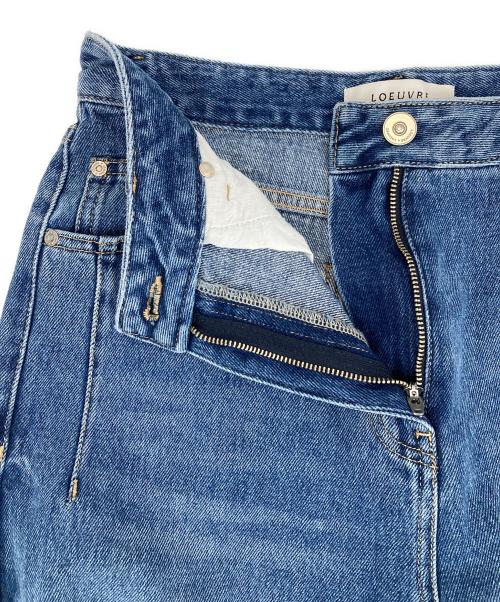 LOEUVRE（ルーブル）LOEUVRE (ルーブル) ワイドデニムパンツ ブルー サイズ:1の古着・服飾アイテム