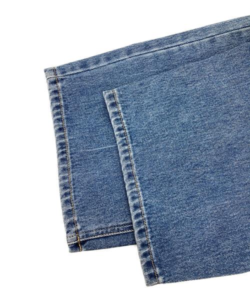 LOEUVRE（ルーブル）LOEUVRE (ルーブル) ワイドデニムパンツ ブルー サイズ:1の古着・服飾アイテム