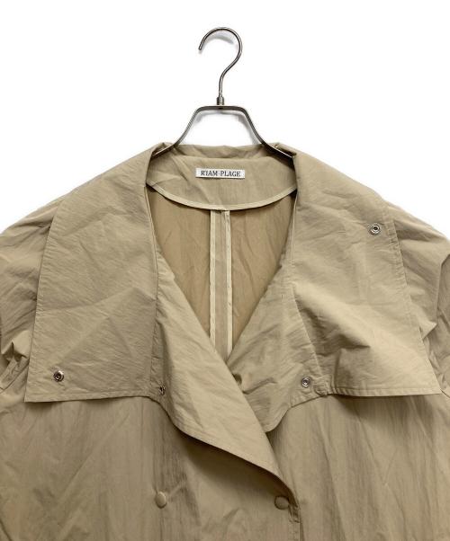 Plage（プラージュ）Plage (プラージュ) RIAMPLAGE-Loose Trench Coat ベージュ サイズ:38の古着・服飾アイテム