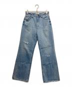 Healthy DENIM×Plageヘルシーデニム×プラージュ）の古着「別注 CLASH デニムパンツ」｜ブルー