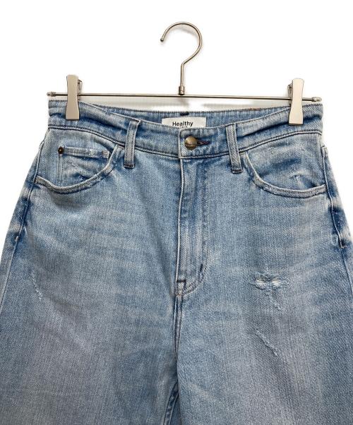 Healthy DENIM（ヘルシーデニム）Healthy denim (ヘルシーデニム) Plage (プラージュ) 別注 CLASH デニムパンツ ブルー サイズ:25の古着・服飾アイテム