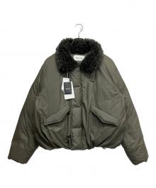 Tonywack（トニーワック）の古着「SHEARING COLLAR PUFFER ブルゾン」｜グリーン