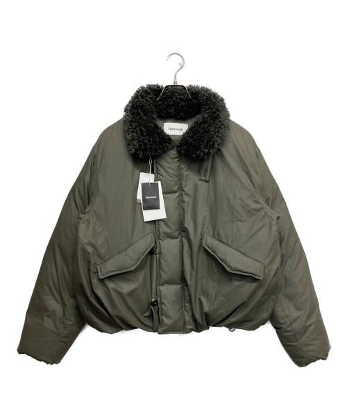 Tonywack（トニーワック）Tonywack (トニーワック) SHEARING COLLAR PUFFER ブルゾン グリーン サイズ:Lの古着・服飾アイテム