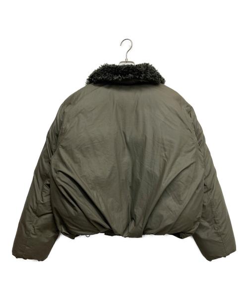 Tonywack（トニーワック）Tonywack (トニーワック) SHEARING COLLAR PUFFER ブルゾン グリーン サイズ:Lの古着・服飾アイテム
